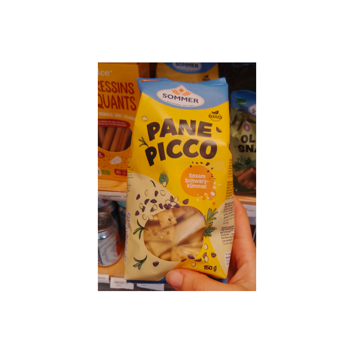 Crackers pane picco sésame bio - 150g - Sommer