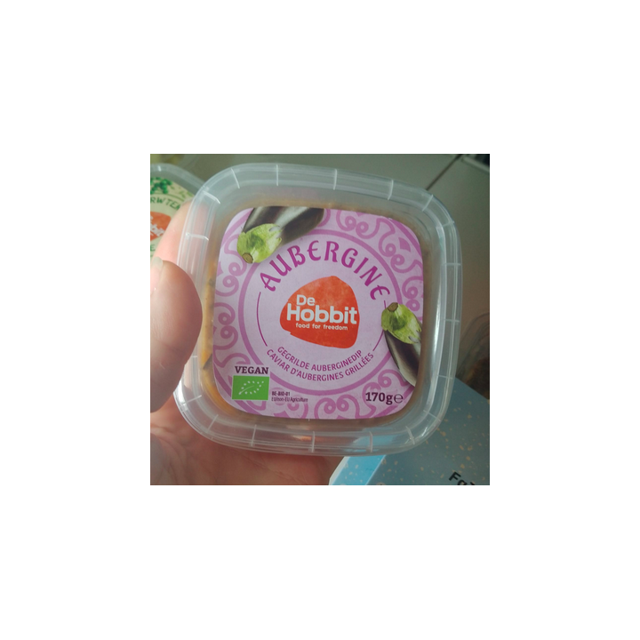 Tartinade AUBERGINE - 170G - bio - The Hobbit