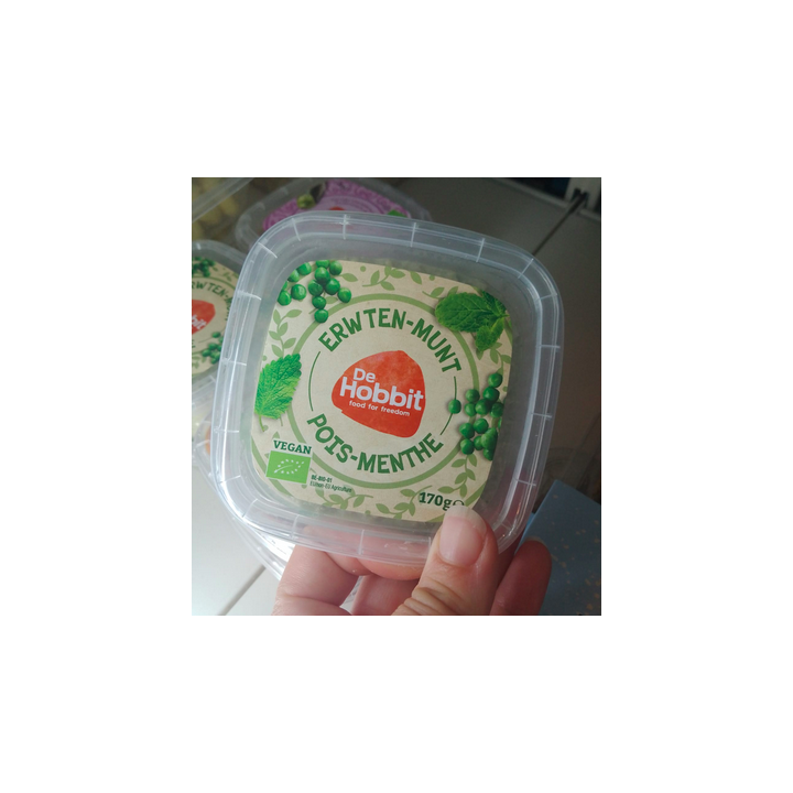 Tartinade POIS MENTHE - 170G - bio - The Hobbit