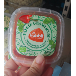 Tartinade PAPRIKA BASILIC - 170G - bio - The Hobbit