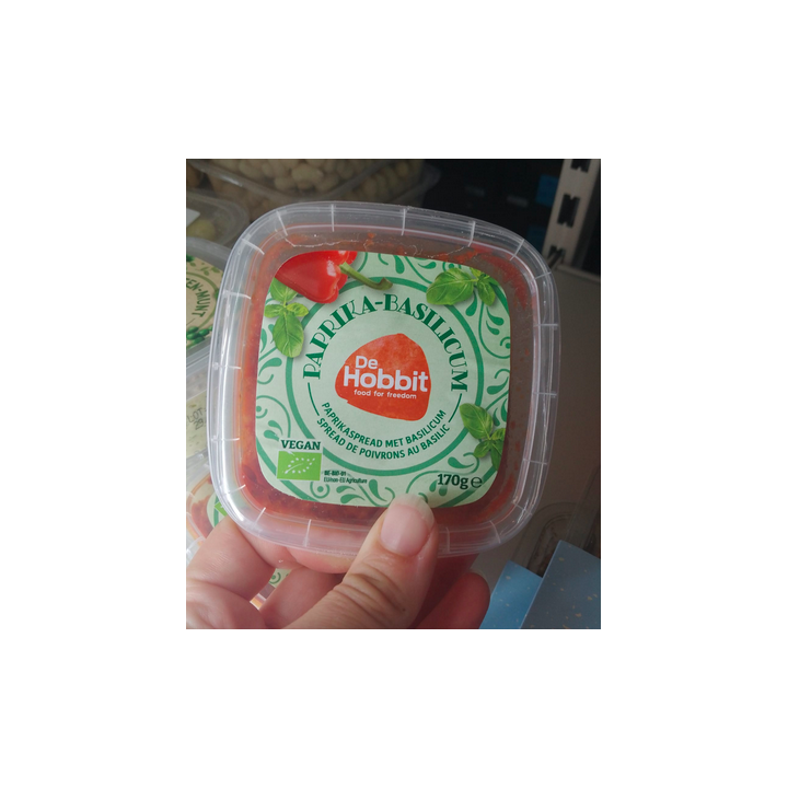 Tartinade PAPRIKA BASILIC - 170G - bio - The Hobbit