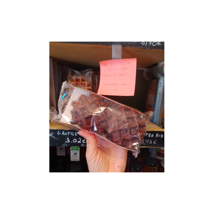 LIQUIDATIONS - Gaufres chocolat VEGAN - 180g - Biscovit