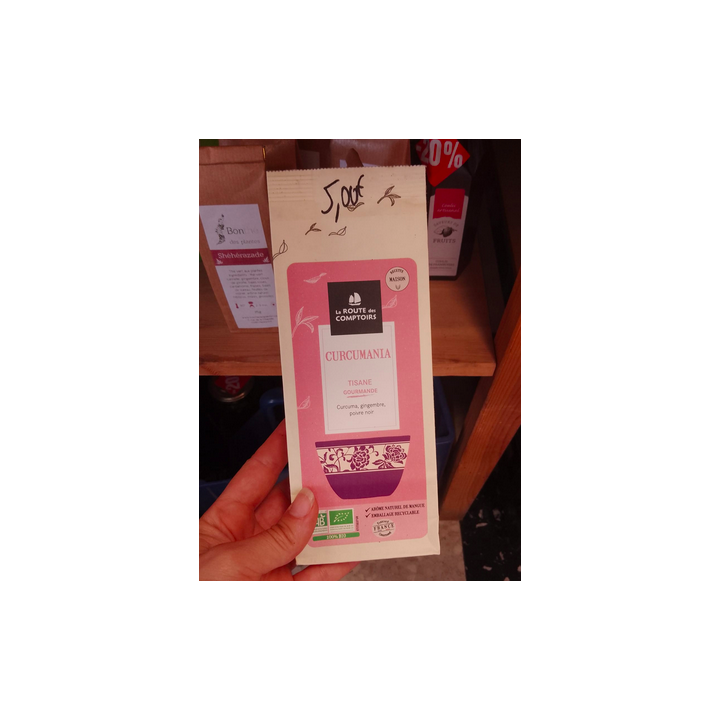 LIQUIDATIONS - tisane Curcumania - 110g - Route comptoirs