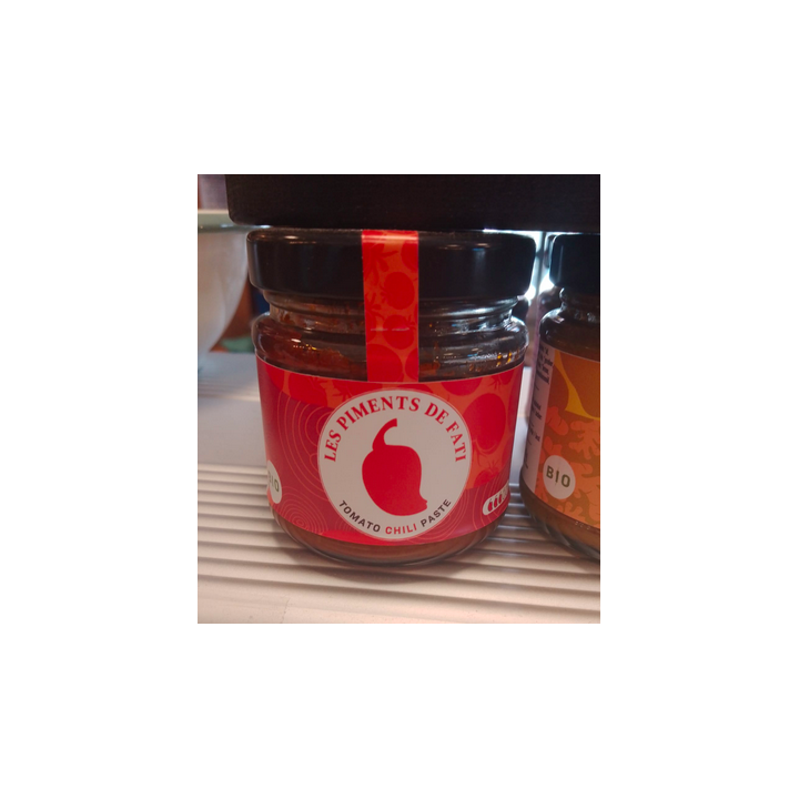 Pâte de piment rouge cuite et tomatée BIO - 80g