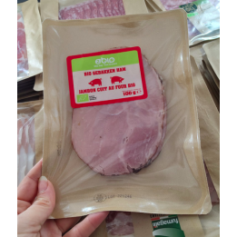 Charcuterie JAMBON CUIT - 2bio - 100g