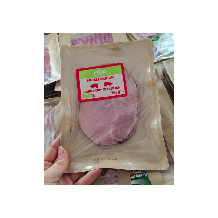 Charcuterie JAMBON CUIT - 2bio - 100g