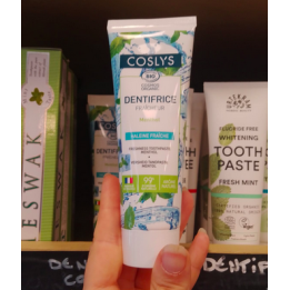 Dentifrice fraicheur menthol – Coslys – 100g