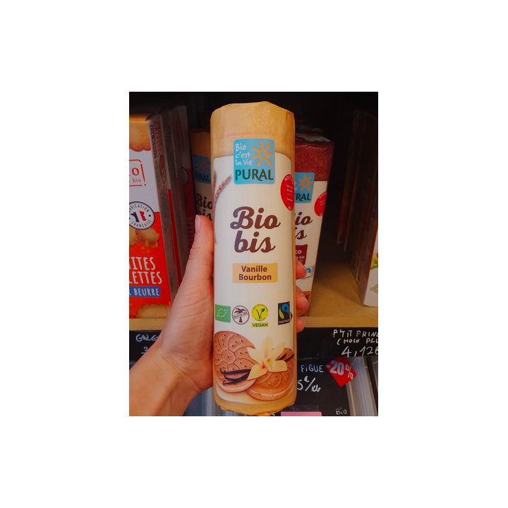 Biscuit Bio Bis vanille – 320g - Pural