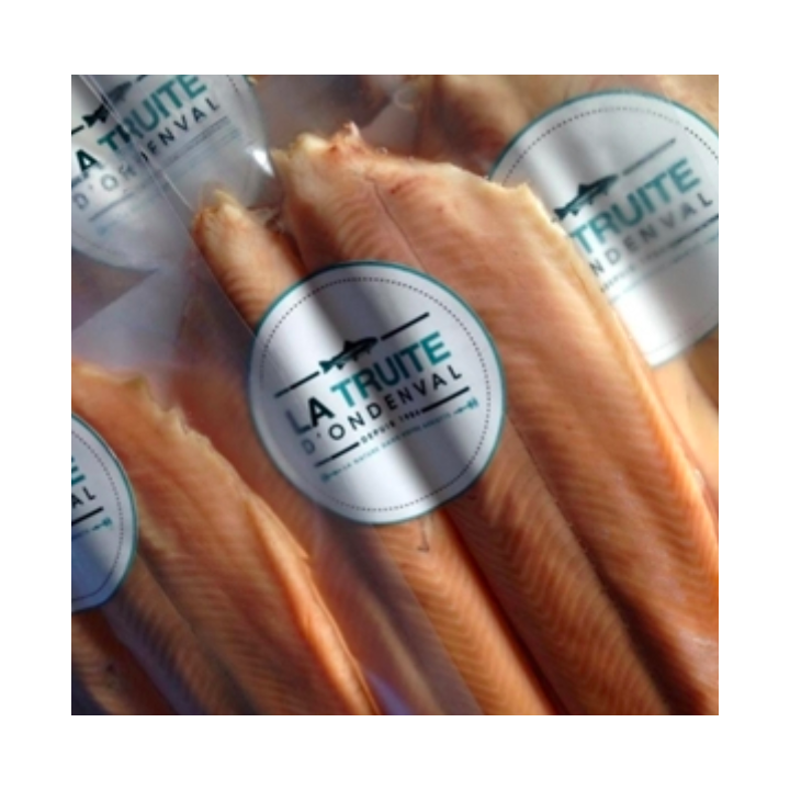 Filet truite fumée - Ondeval - 170g