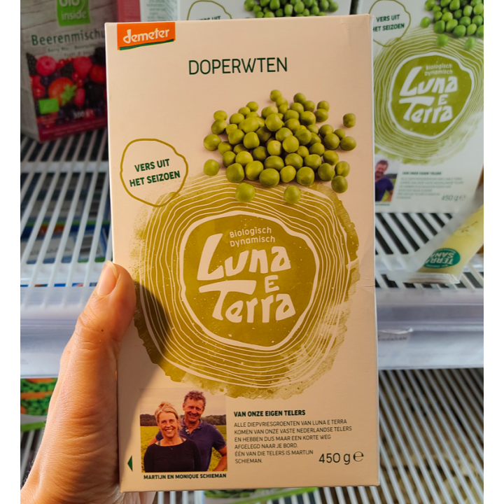 ❄️ SURGELE - petits pois - 450g - LunaTerra