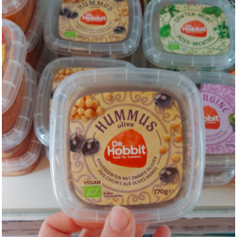 Tartinade HUMMUS olive - 170G - bio - The Hobbit
