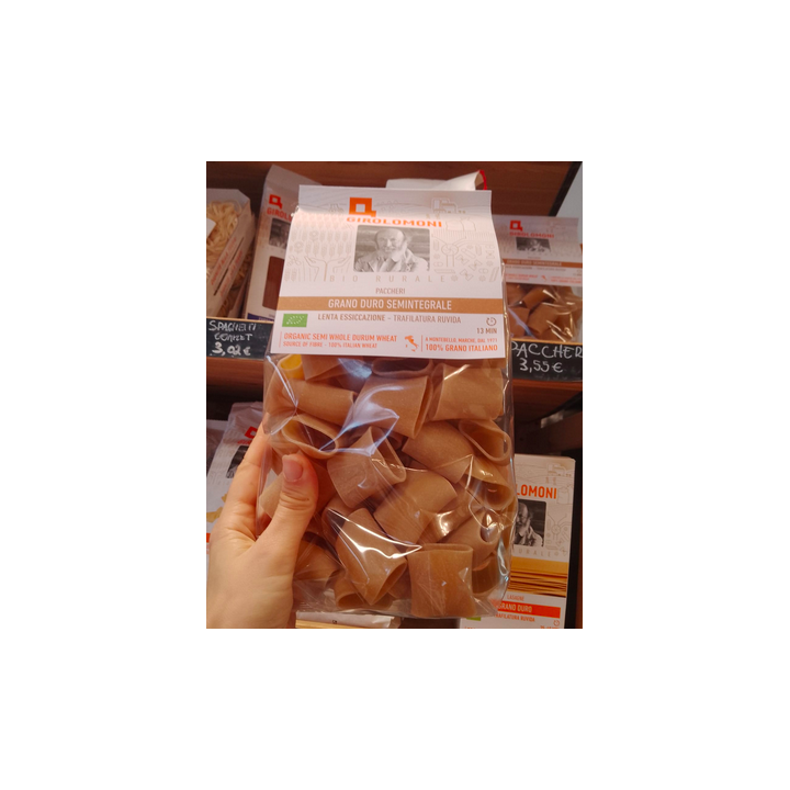 Pâtes paccheri semi complet - 400g - BIO - Girolomoni