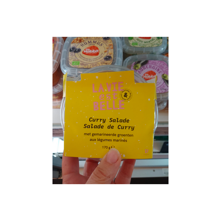 Tartinade CURRY vegan - 170g - La vie est belle