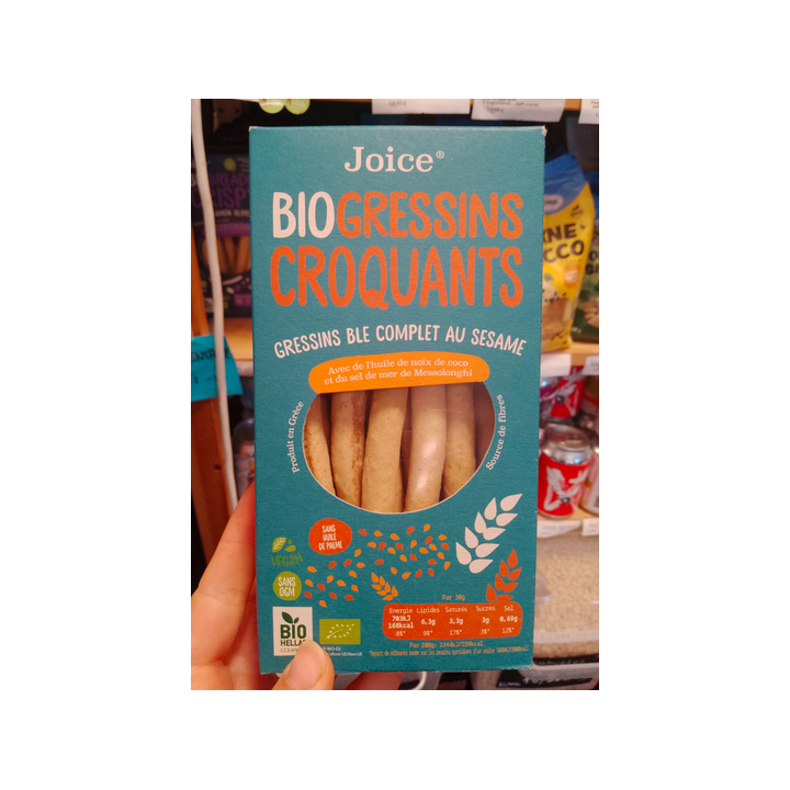 Gressins COMPLET SESAME bio - 120g - Joice