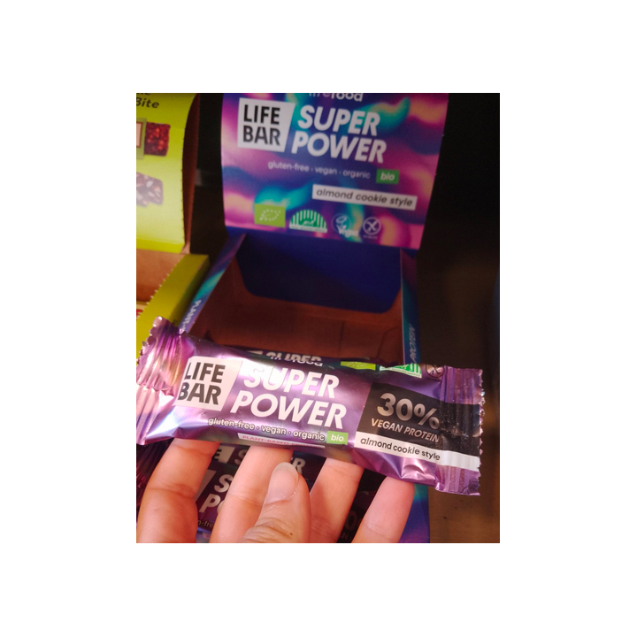 Barre énergétique SUPER POWER - 40g - Life food