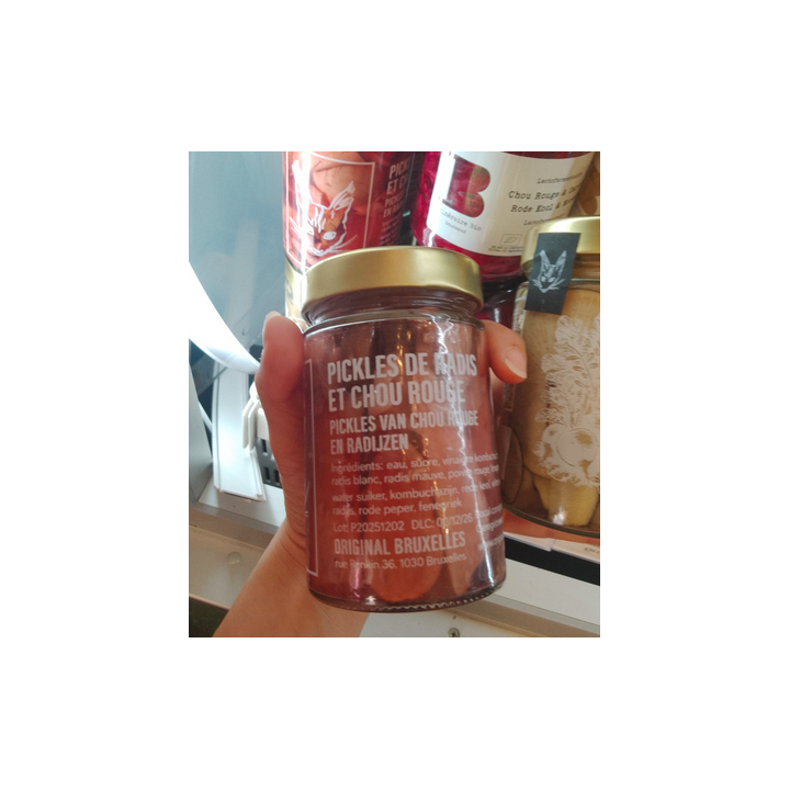 Pickles - RADIS CHOU ROUGE - 320ml