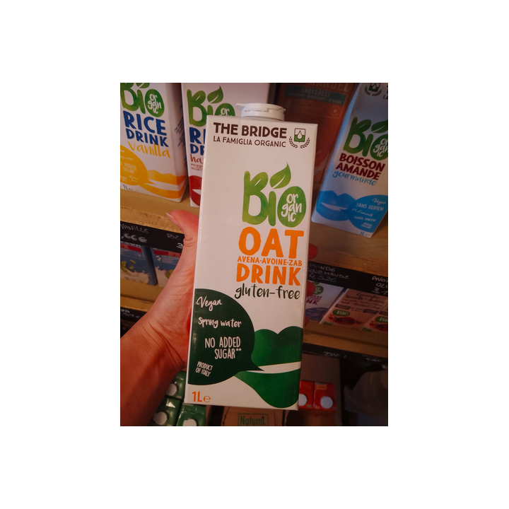 Lait végétal AVOINE SANS GLUTEN - 1L - The Bridge