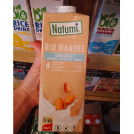 Lait végétal AMANDE nature - 1L - Natumi