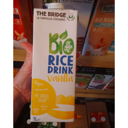 Lait végétal RIZ VANILLE - 1L - The Bridge