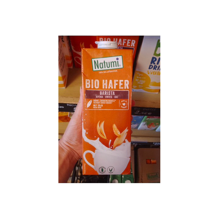Lait végétal AVOINE BARISTA - 1L - Natumi