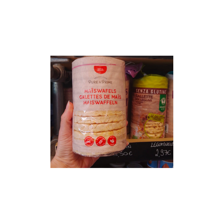 Galettes de MAÏS - 100g - Pure et Prime