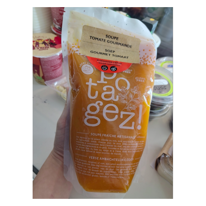 Soupe - tomate gourmande - 950ml - Potagez