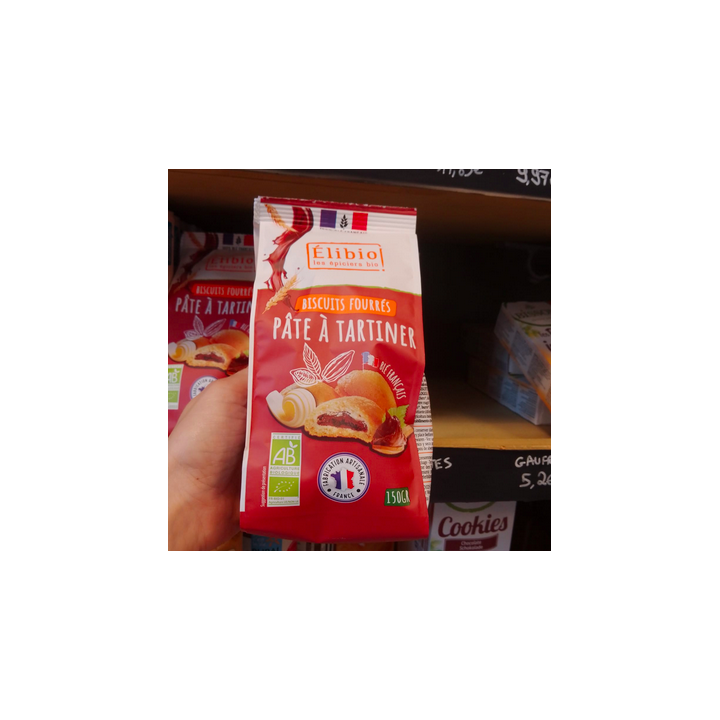 Biscuits FOURRES PATE A TARTINER - 150g - Elibio