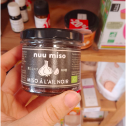LIQUIDATIONS Miso à l'AIL NOIR - bio - 130g - Nuu Miso