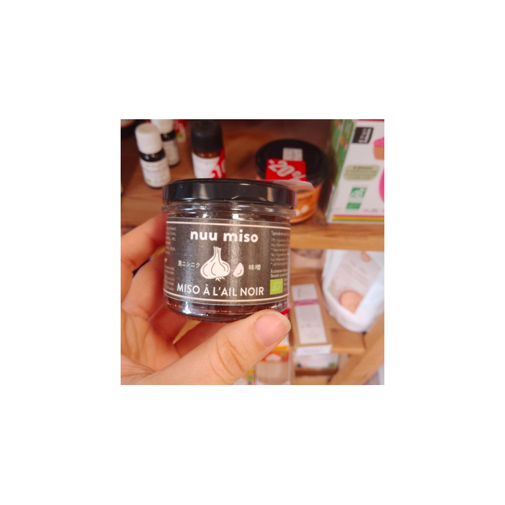 LIQUIDATIONS Miso à l'AIL NOIR - bio - 130g - Nuu Miso