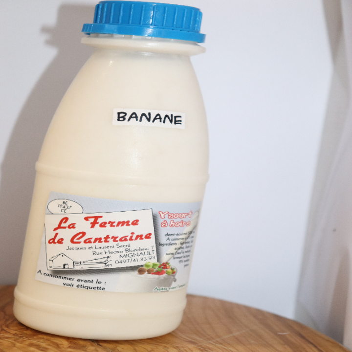 Yaourt à boire Banane – 500ml