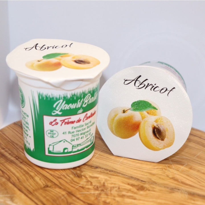 Yaourt abricot - 125g
