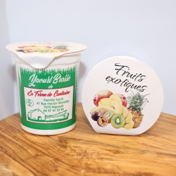 Yaourt fruits exotiques – 125g