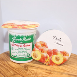 Yaourt pêche – 125g