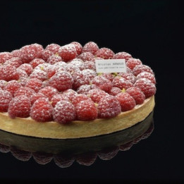 P croûte framboise