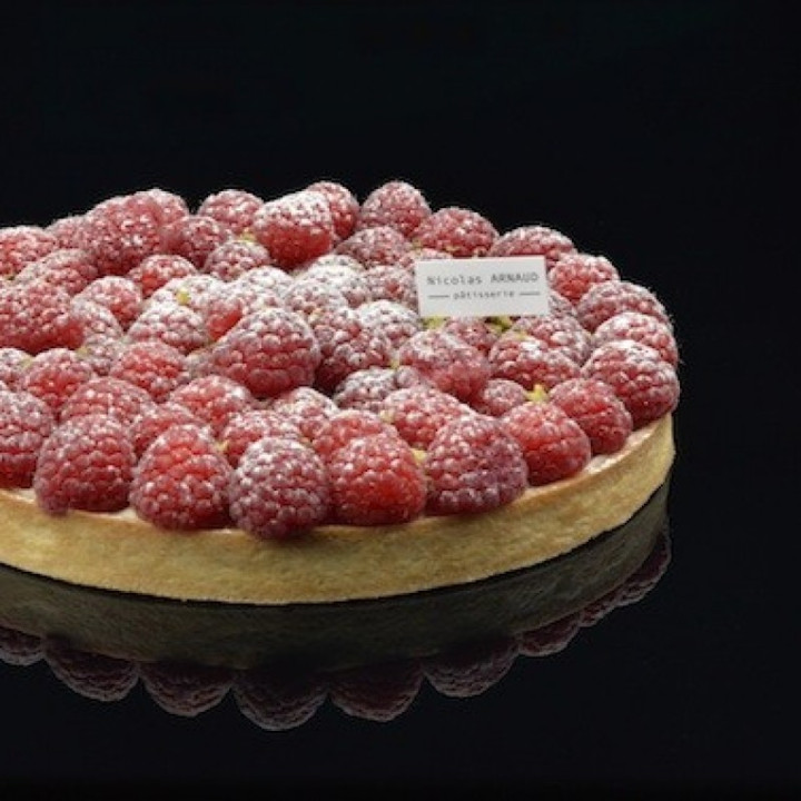 P croûte framboise