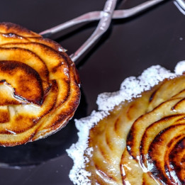 P Tarte aux pommes et caramel 6 personnes