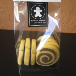 Biscuit roulé chocolat/citron - 100g