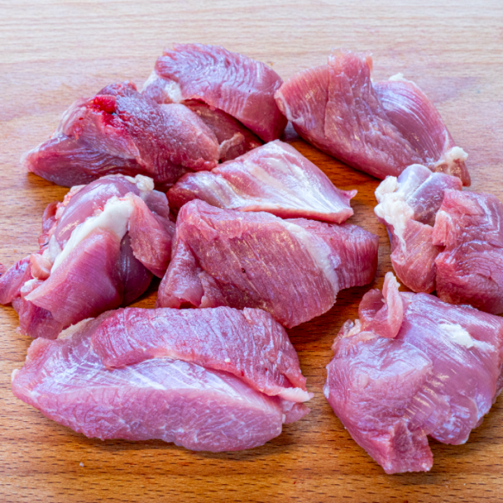 Carbonade/ragout de dinde - par  500g - stoofvlees