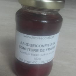 Confiture fraise/ Aardbeien confiture - 300g