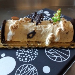 Bûche glacée spéculoos au...