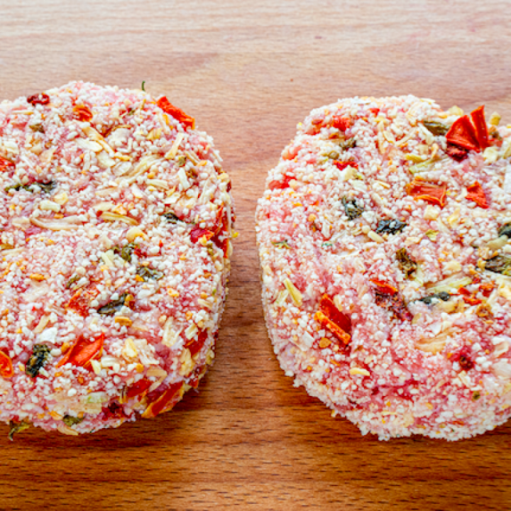 D – Burger pané – 500g – ardeense burger