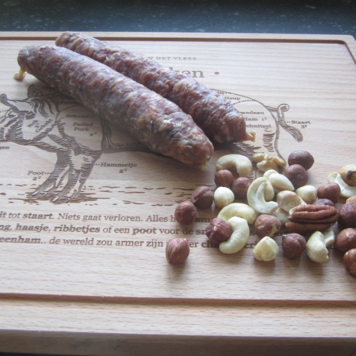 Salami "Duroc" aux noix - à la pièce