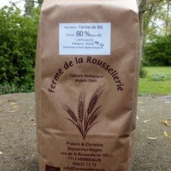 Farine blé 60% - 5kg - Bio