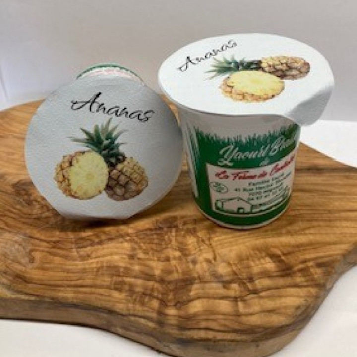 Yaourt ananas - 125gr