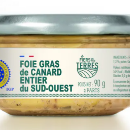 Foie Gras de Canard Entier du Sud-Ouest - 90gr
