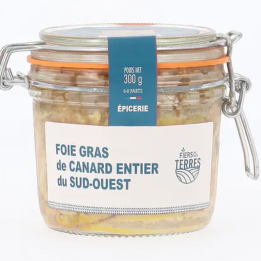 Foie Gras de CANARD Entier du Sud-Ouest - 125g