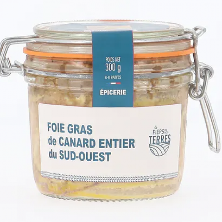 Foie Gras de CANARD Entier du Sud-Ouest - 125g