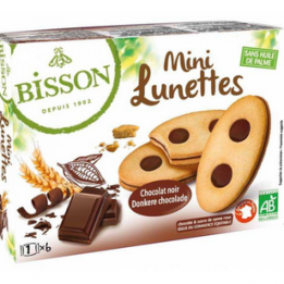 Biscuits MINI LUNETTES chocolat - 170g - Bisson