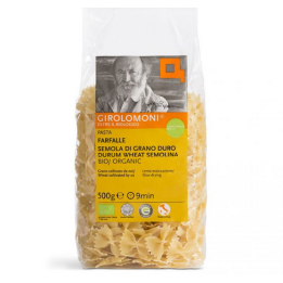 Pâtes Farfalle blé dur blanc bio – 500g - GIROLOMONI
