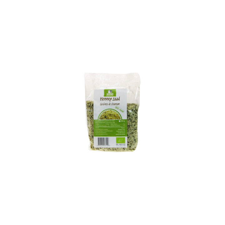 Graines de chanvre décortiquées bio – 200g